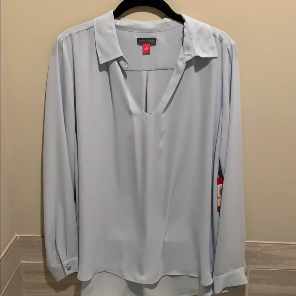 NWT Vince Camuto Blue top